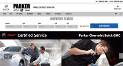 Desktop Screenshot of parkerchevrolet.com